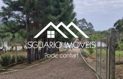 R$ 580 mil (estuda imóvel/veículo) - chácara plana 4.200 m², casa 3 qts, chimboveiro, mandirituba/pr.
