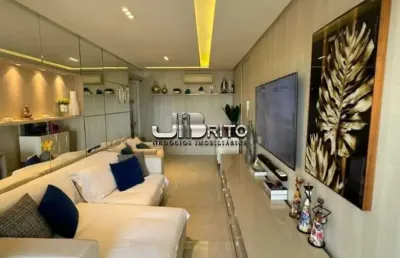 Apartamento| 76 m²| 2/4 com suíte| varnda| vista mar| pituaçu