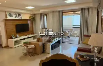Apartamento 137 m²| 4 quartos com 3 suítes| varand gourmet| dependência completa| pituba