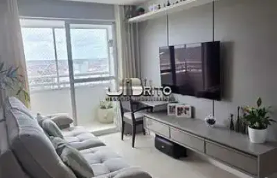 Apartamento 69 m²| 3  quartos com 1 suíte| varanda| infraestrutura condomínio clube| piatã