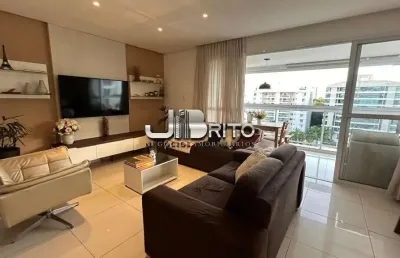 Apartamento à venda 132 m² 4/2 suítes home office varanda gourmet, alphaville