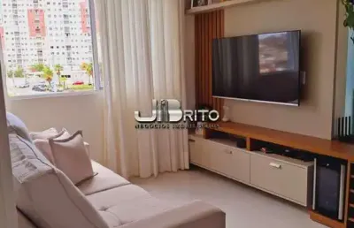 Apartamento à venda 2  quartos 50 m² 1 vaga  porteira fechada, piatã