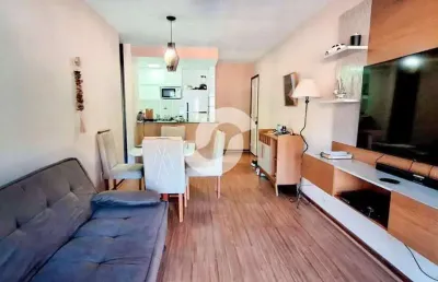 Apartamento à venda em niterói, icaraí, com 1 quarto, 52m²