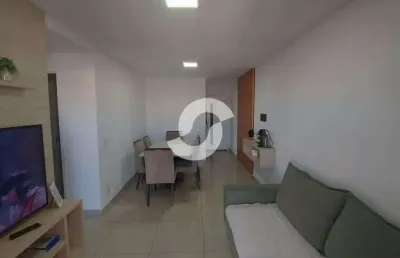 Apartamento à venda em niterói, centro, com 3 quartos, 84m²