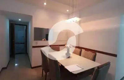 Apartamento à venda em niterói, icaraí, com 3 quartos, 110m²
