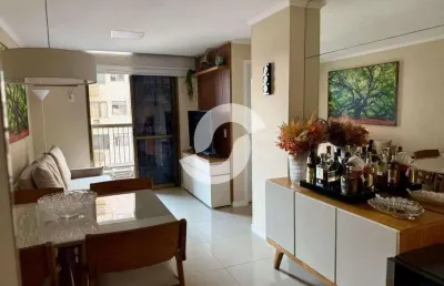 Apartamento à venda em niterói, centro, com 3 quartos, 75m²