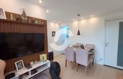 Apartamento à venda em niterói, são lourenço, com 2 quartos, 45,56m²