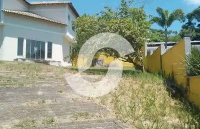 Casa à venda em niterói, badu, com 3 quartos, 126m²