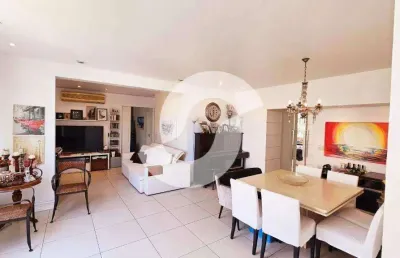Apartamento à venda em niterói, icaraí, com 3 quartos, 120m²