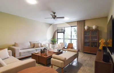 Apartamento à venda em niterói, icaraí, com 4 quartos, 180m²