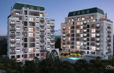 Apartamento para venda em curitiba, alto da glória, 2 dormitórios, 2 banheiros, 2 vagas