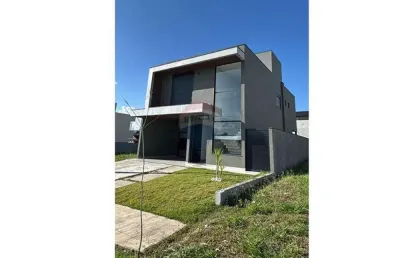 Lindissima casa nova a venda em condominio fechado de alto padrão em são josé dos campos
