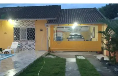 Casa luxuosa em guaratuba-pr seu sonho de ter sua casa na praia esta aqui! aceita financiamento