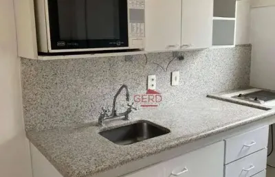 Flat com 1 dormitório para alugar, 35 m² por r$ 3.560,00/mês - alphaville - barueri/sp