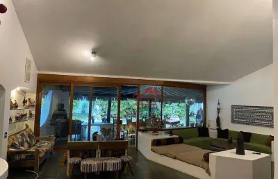 Casa com 7 dormitórios, 774 m² - venda por r$ 7.500.000,00 ou aluguel por r$ 17.853,48/mês - chácara granja velha - cotia/sp