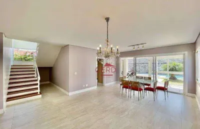 Casa com 4 dormitórios à venda, 332 m² por r$ 3.200.000,00 - granja viana - cotia/sp
