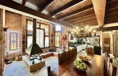 Casa com 4 dormitórios à venda, 300 m² por r$ 3.750.000,00 - nova higienópolis - jandira/sp