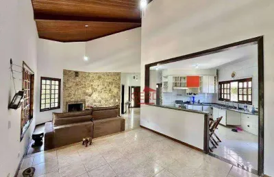 Casa 80% térrea no condomínio vila velha – 3 suítes, 8 vagas, lote 1.546m² plano – carapicuíba/sp