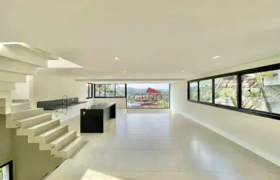 Casa de luxo moderna no cond. são paulo ii – 4 suítes, gourmet e piscina!