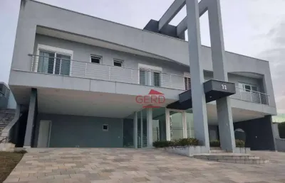 Casa com 3 dormitórios à venda, 530 m² por r$ 5.700.000,00 - jardim do golf i - jandira/sp