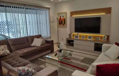 Casa para venda em santo andré, jardim stella, 3 dormitórios, 1 suíte, 3 banheiros, 2 vagas