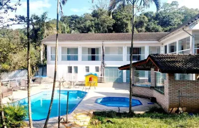 Casa em condomínio para venda em santo andré, jardim club de campo, 4 dormitórios, 4 suítes, 5 banheiros, 15 vagas