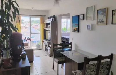 Excelente apartamento semimobiliado em são josé dos pinhais.