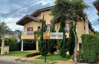 Condomínio angelo vial - casa com 6 dormitórios à venda, 464 m² por r$ 4.200.000 - parque campolim - sorocaba/sp
