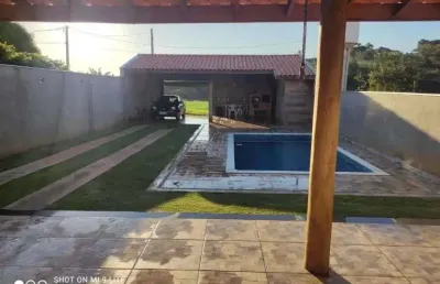 Chácara com 2 dormitórios à venda, 340 m² por r$ 360.000,00 - caguaçu - sorocaba/sp