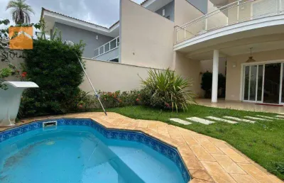 Condomínio sunset - casa com 3 dormitórios para alugar, 350 m² por r$ 11.140/mês - parque campolim - sorocaba/sp