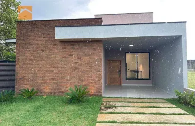 Residencial cerejeiras - casa com 3 dormitórios à venda, 110 m² por r$ 732.000 - jardim m da gloria - araçoiaba da serra/sp