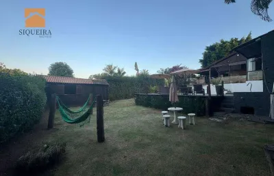 Chácara com 4 dormitórios, 814 m² - venda por r$ 980.000 ou aluguel por r$ 6.750/mês - residencial aquarius - araçoiaba da serra/sp