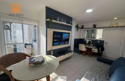 Residencial monterrey - apartamento com 2 dormitórios à venda, 52 m² por r$ 430.000 - vila jardini. - sorocaba/sp