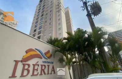 Residencial ibéria - apartamento com 3 dormitórios para alugar, 90 m² por r$ 4.977/mês - parque campolim - sorocaba/sp