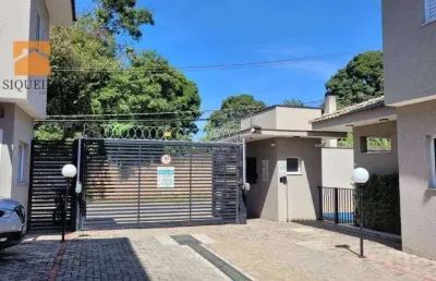 Condomínio villagio camprese - casa com 2 dormitórios à venda, 79 m² por r$ 400.000 - chácaras reunidas são jorge - sorocaba/sp