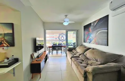 Apartamento com 3 dormitórios à venda, 110 m² por r$ 1.050.000,00 - praia pitangueiras - guarujá/sp