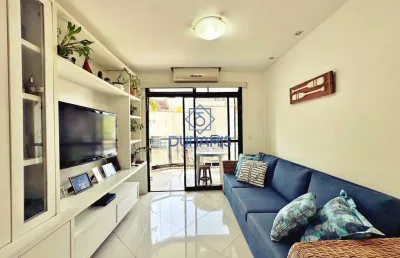 Apartamento reformado à venda no guarujá, praia da enseada, região do casa grande hotel.