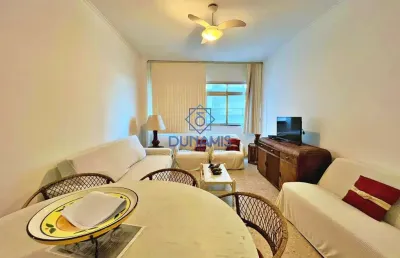 Apartamento à venda na praia das pitangueiras, no guarujá. prédio frente mar
