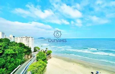 Apartamento reformado de frente para o mar à venda na praia das astúrias,