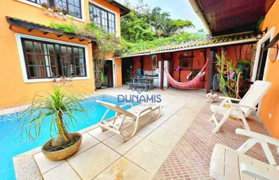 Casa à venda, 240 m² por r$ 1.900.000,00 - praia do tombo - guarujá/sp
