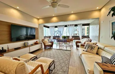 Apartamento à venda, 107 m² por r$ 770.000,00 - pitangueiras - guarujá/sp
