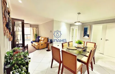 Apartamento à venda, 152 m² por r$ 850.000,00 - praia pitangueiras - guarujá/sp