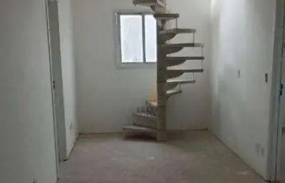 Cobertura à venda, 107 m² por r$ 425.000,00 - jardim cristiane - santo andré/sp