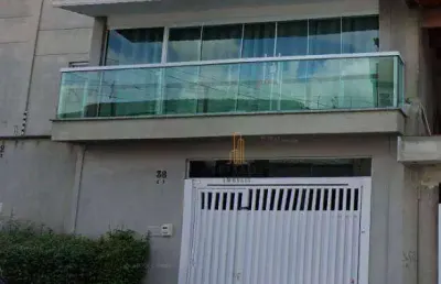 Sobrado à venda, 155 m² por r$ 800.000,00 - vila camilópolis - santo andré/sp