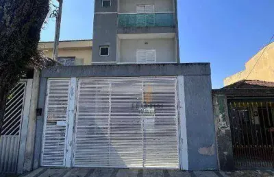 Cobertura com 3 dormitórios à venda, 121 m² por r$ 550.000,00 - vila pires - santo andré/sp