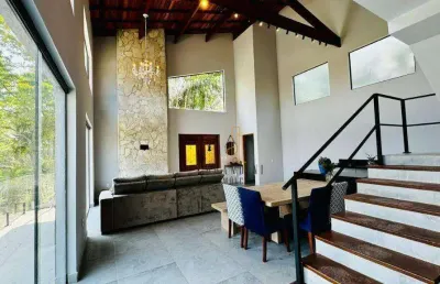 Casa com 4 dormitórios à venda, 300 m² por r$ 2.350.000,00 - parque rio abaixo - atibaia/sp