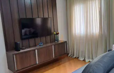 Apartamento com 3 dormitórios à venda, 76 m² por r$ 477.000,00 - parque das nações - santo andré/sp