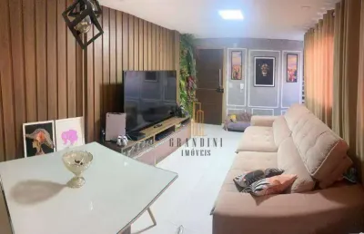 Cobertura à venda, 116 m² por r$ 610.000,00 - parque são vicente - mauá/sp