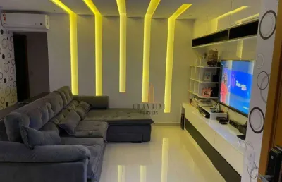Apartamento à venda, 127 m² por r$ 1.378.000,00 - vila scarpelli - santo andré/sp