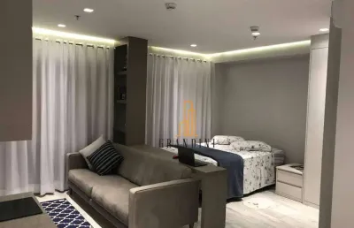 Flat com 1 dormitório, 42 m² - venda por r$ 550.000,00 ou aluguel por r$ 3.866,00/mês - centro - são bernardo do campo/sp